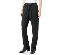 PIECES Women's Pcjannah Hw Pants, Black/Stripes:White Stripes, S