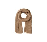 PIECES Women's Pcjeslin Wool Long Scarf Noos Bc, Fossil, One Size