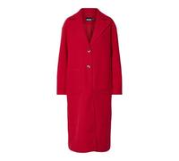 PIECES Women's Pcjili Long Coat Bc, Goji Berry, XS