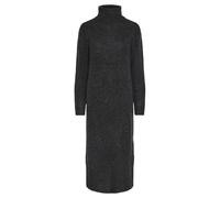 PIECES Women's Pcjuliana LS Roll Neck Knit Dress Noos Bc, Dark Grey Blend, S