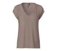 PIECES Women's Pckamala Noos Bc Tee T-Shirt, Silver Mink, M