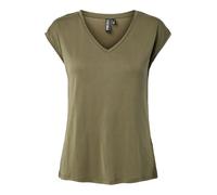 PIECES Women's PCKAMALA TEE NOOS BC T-Shirt, Grape Leaf, S Green