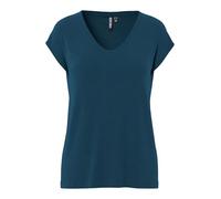 PIECES Women's Pckamala Tee Noos BC T-Shirt, Reflecting Pond, S