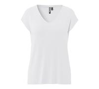 Pieces Women's Pckamala Tee Noos T-Shirt, White (Bright White Bright White), Small