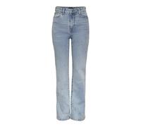 PIECES Women's Pckelly Hw Straight Jeans Lb302 Noos Pants, Light Blue (Light Blue Denim), 31W x 32L