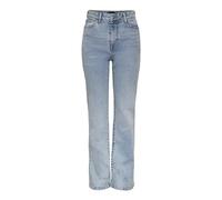 PIECES Womens Pckelly Hw Straight Lb302 Noos Jean Pants, Light Blue (Light Blue Denim), 27W / 32L UK