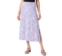 PIECES Women's Pckiciana Hw Midi Skirt Bc, Hydrangea/AOP:, XS