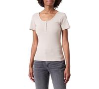 PIECES Women's Pckitte Ss Top Noos Bc T-Shirt, Silver Gray, Large