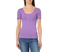 PIECES Women's PCKITTE SS TOP NOOS T-Shirt, Bellflower, XS