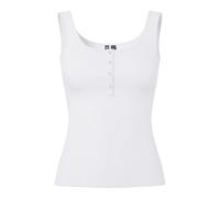 Pieces Women's Pckitte Tank Top Noos Bc Cami Shirt, Bright White, S