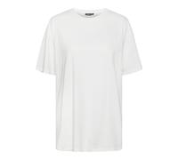 PIECES Women's Pckitty SS Printed Tee BC T-Shirt, Bright White/Print: Back Print, S
