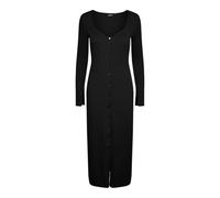 PIECES Women's Pckuja Ls Long Dress, Black, XS