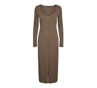 PIECES Women's Pckuja Ls Long Dress, Falcon, XS
