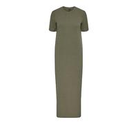 PIECES Women's Pckylie Ss O-Neck Ankle Dress Noos Maxi, Deep Lichen Green, L