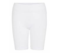 PIECES Women's Pclondon Shorts Noos Leggings, White (Bright White), W30 (Manufacturer Size: L/XL)