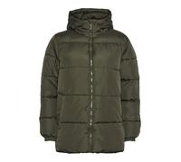 PIECES Women's Pcmaddie Puffer Jacket Noos Bc Quilted, Forest Night, XS