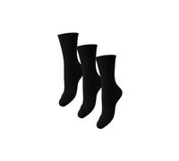 PIECES Women's Pcmarta Socks Noos Bc, Black/Pack:3-Pack Black, One Size (Pack of 3)
