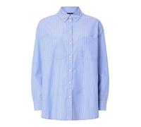 PIECES Women's Pcmelia LS Oversize Shirt Noos, Grapemist, XL