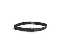 PIECES Women's PCNADY LEATHER JEANS BELT NOOS Belt, Black, 85 cm