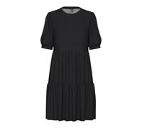 PIECES Women's Pcnala Ss Dress Pwp JRS, Black, XL