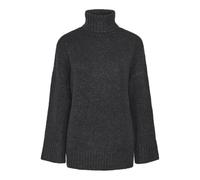 PIECES Women's Pcnancy Ls Loose Roll Neck Knit Noos Bc Jumper, Magnet, XS