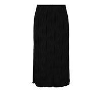 PIECES Women's Pcnannika Hw Midi Skirt Bc, Black, L