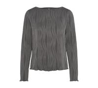 PIECES Women's Pcnannika Ls Boatneck Top Bc Long Sleeve T-Shirt, Magnet, XL