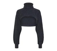 PIECES Women's Pcnanu Ls Rollneck Knit Arm Warmer Bc Jumper, OmbrÉ Blue, S