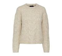 Pieces Sweater PCNINA in Beige EU S