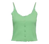 PIECES Women's Pcnukisa Singlet Noos Bc Tops, Absinthe Green, M