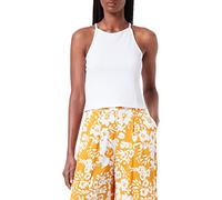 PIECES Women's Pcostina Strap Top Noos Bc, Bright White, S