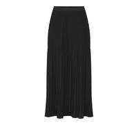 PIECES Women's Pcpax Hw Ankle Skirt Bc, Black, L