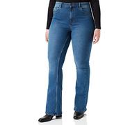PIECES Women's PCPEGGY Flared HW Jeans MB NOOS BC, Medium Blue Denim, M