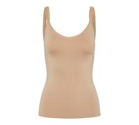 Pieces Women's Pcplain Underwear Top Noos BC Vest, Nature, Small/Medium