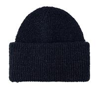 PIECES Women's Pcpyron Lurex Hood Noos Bc Beanie, Black, One Size Fits All