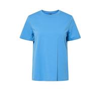 PIECES Women's Pcria Ss Solid Tee Noos Bc T-Shirt, Azure Blue, M