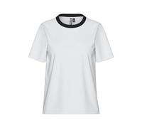 PIECES Women's Pcria SS Solid Tee Noos BC T-Shirt, Bright White, L