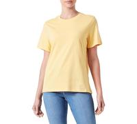 PIECES Women's Pcria Ss Solid Tee Noos Bc T-Shirt, Cornsilk, L