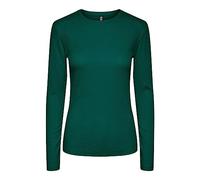 PIECES Women's Pcruka Ls Top Noos Bc T-Shirt, Trekking Green, M