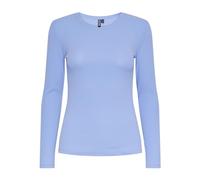 PIECES Women's Pcruka LS Top Noos Long-Sleeved Shirt, Hydrangea, M