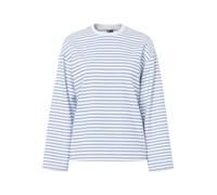 PIECES Women's Pcsadie Ls Top Noos T-Shirt, Cloud Dancer, XS