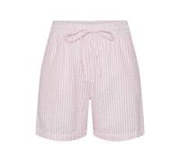 PIECES Women's Pcsally Hw Loose String Shorts Noos, Pastel Lavender/Stripes: Cloud Dancer, L