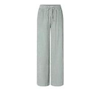 PIECES Women's Pcsally Hw Loose String Pant WVN Noos, Fairway, L