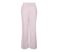 PIECES Women's Pcsally Hw Loose String Trousers Noos Trousers, Pastel Lavender/Stripes: Cloud Dancer, XL