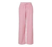 PIECES Women's Pcsally Hw Loose String Trousers WVN Noos, Goji Berry, XL