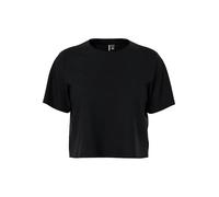 PIECES Women's Pcsara SS Short Tee Noos T-Shirt, Black, XL