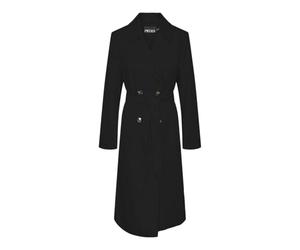 PIECES Women's Pcscarlett Ls Noos Trench Coat, black, XL