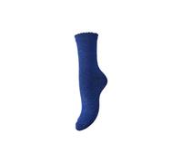 PIECES Women's Pcsebby Glitter Long Socks Noos Bc, Bluing, One Size