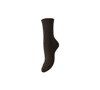 PIECES Womens Pcsebby Glitter Long Socks Noos Bc, Hot Fudge