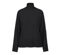 PIECES Women's Pcsia Ls Rollneck Knit Noos Bc Jumper, Black, XS